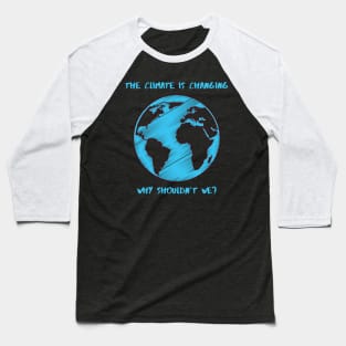 Sad Earth Baseball T-Shirt